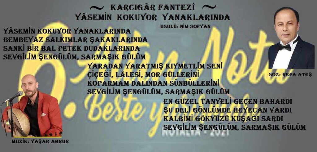 6.ALTIN NOTA BESTE YARIŞMASI' NDA 2 SAMSUNLU FİNAL' DE