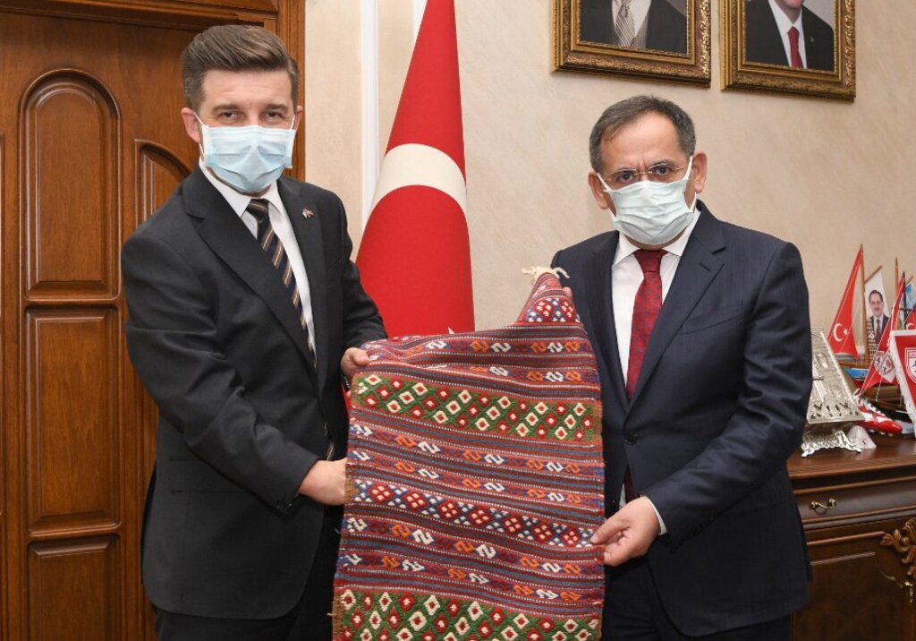 Büyükelçi Alagic, Başkan Demir'i ziyaret etti