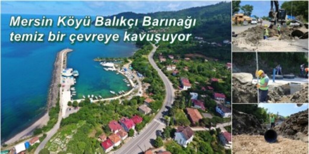 Perşembe İlçesi Mersin Köyü Balıkçı Barınağı Temiz Çevreye Kavuşuyor