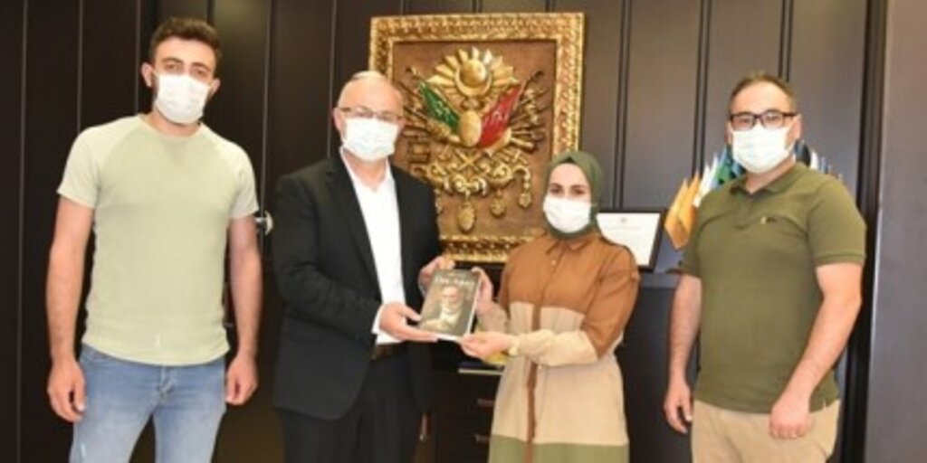 OMÜ’lü Ahıskalı Öğrencilerden Rektör Ünal’a Ziyaret