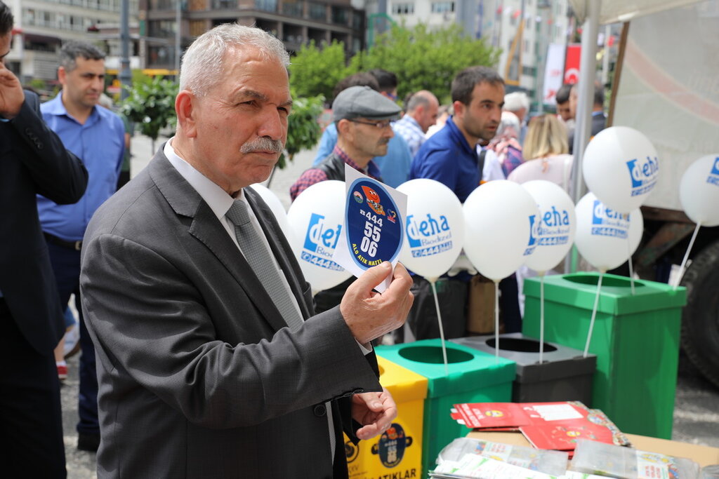 “Öğrencilerin topladığı atık materyaller kazanca dönüşecek”