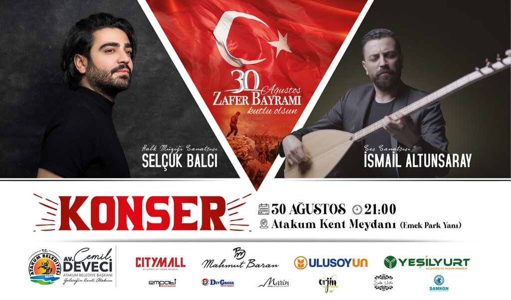 Zafer coşkusu Atakum’da yaşanacak 