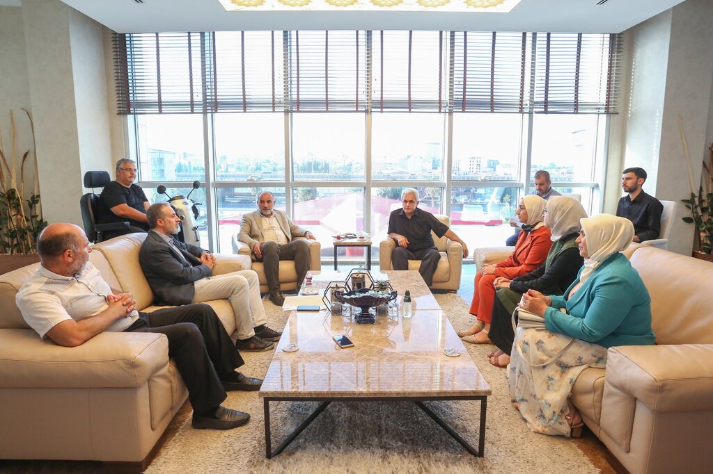 CANİK KENT KONSEYİ BAŞKAN SANDIKÇI’YI ZİYARET ETTİ