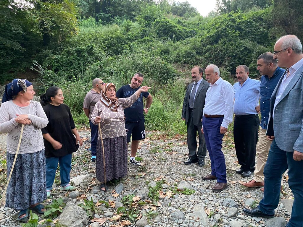 MHP Samsun İl Başkanlığı Heyeti 19 Mayıs İlçesinde