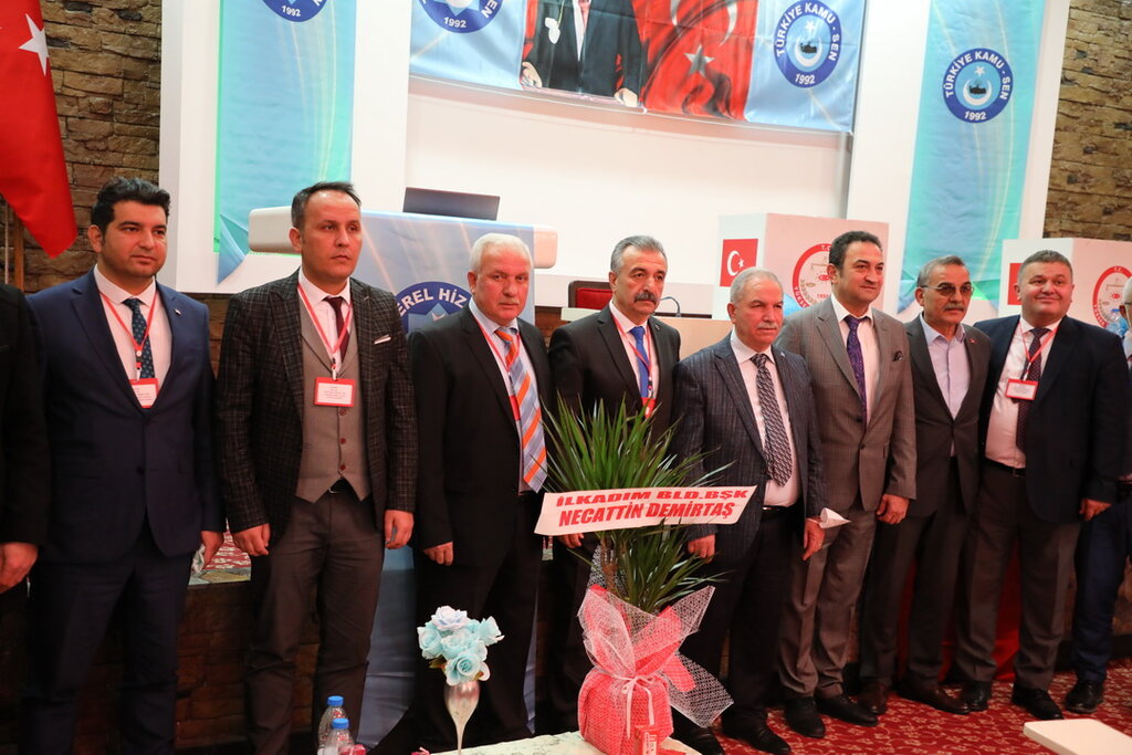 MEVCUT BAŞKAN TUNCAY ERDEN BİR KEZ DAHA GÜVEN TAZELEDİ