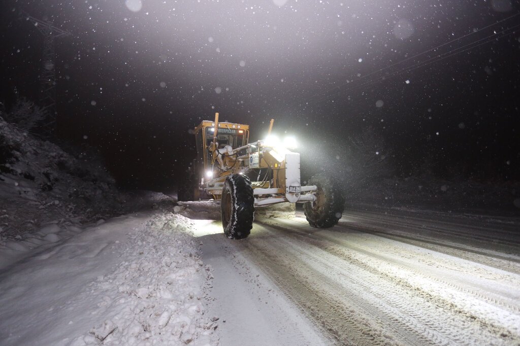 Kar timleri mücadeleye başladı