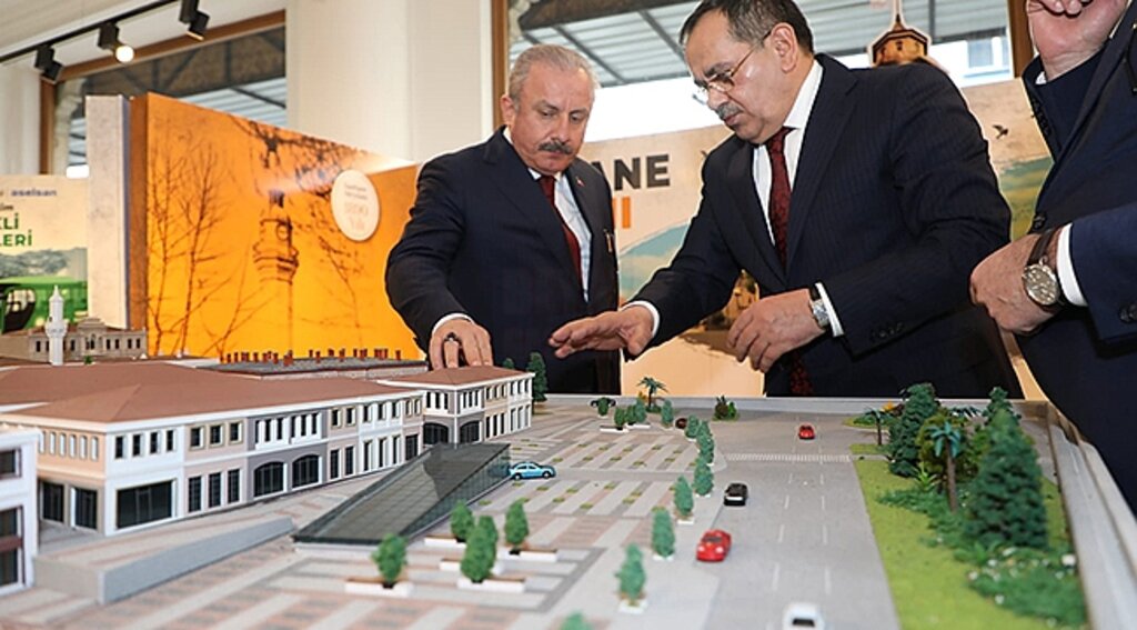 TBMM Başkanı Şentop, Büyükşehir'de