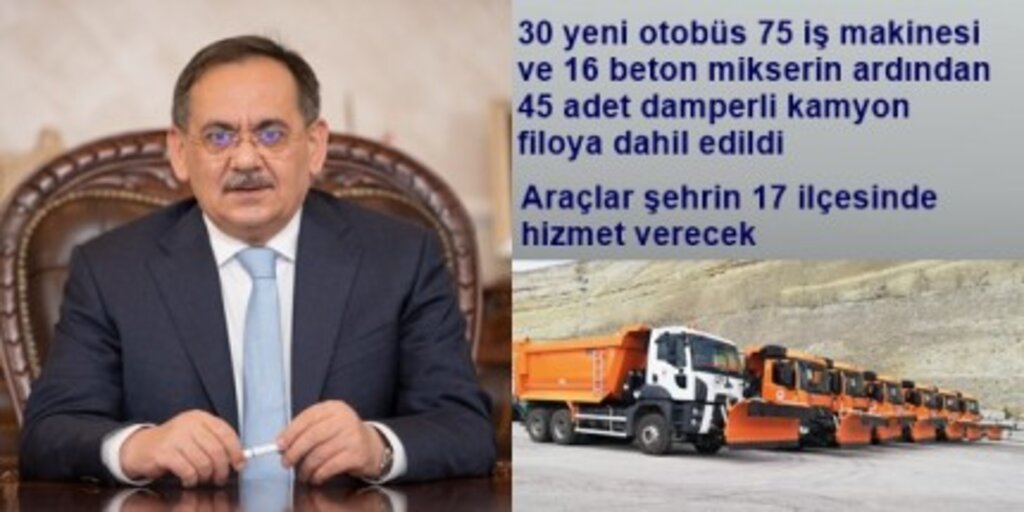 Büyükşehir Araç Filosuna Güç Kattı