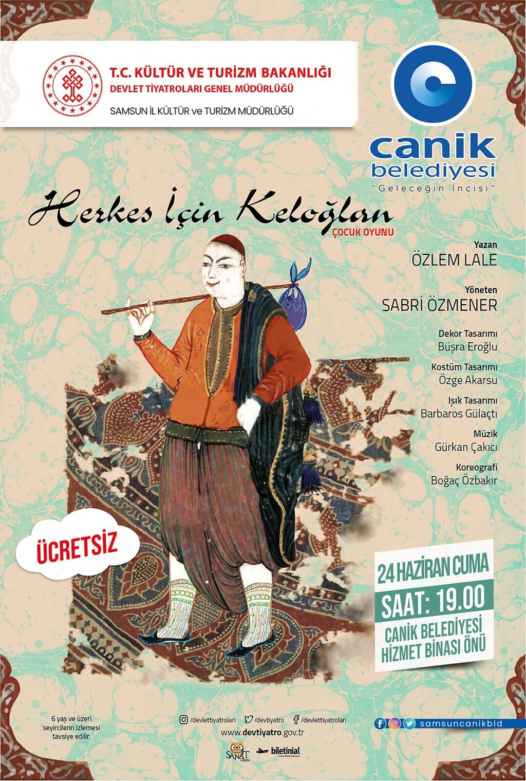 “KELOĞLAN” CANİK’E GELİYOR