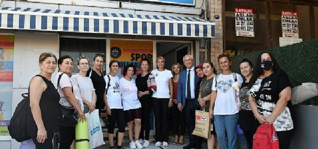 Karabağlar'da kadınlardan spor kurslarına yoğun ilgi