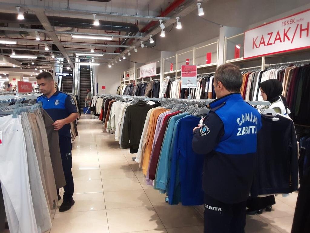 Canik Zabıtasından Sıkı Denetim