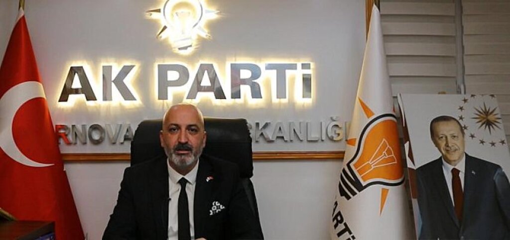 AK Parti Bornova İlçe Başkanı Veysel Güldoğan'ın 29 Ekim Cumhuriyet Bayramı Kutlaması