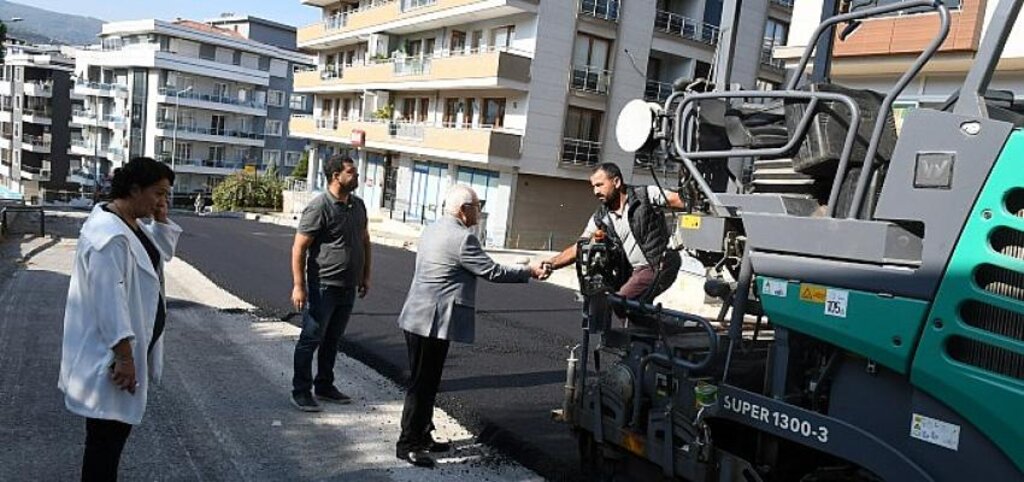 Asfalt ekipleri bu kez Maliyeciler'de