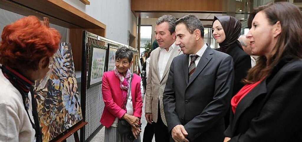Cumhuriyet Bayramı'nda Bergama'da Resim Sergisi