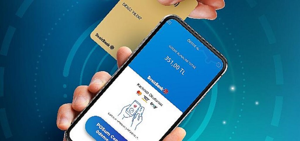 DenizBank’tan bir ilk Mevcut bankacılık uygulamasına POS özelliğini kazandırdı