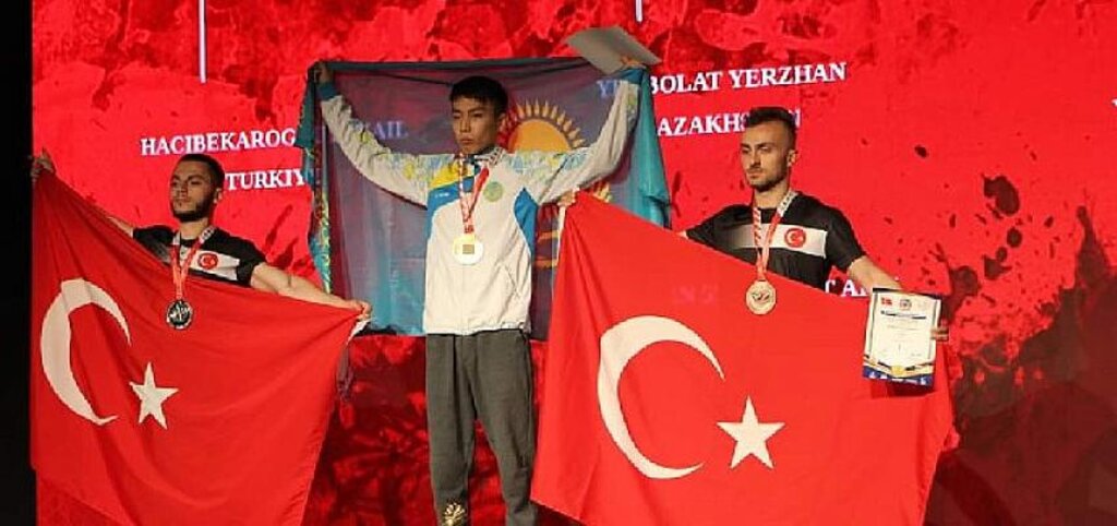 Dünya Bilek Güreşi Şampiyonası'nda Kağıtspor rüzgârı esti