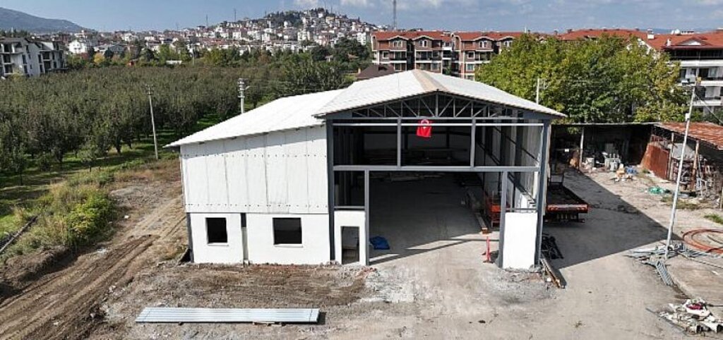 Eski Mezbaha Binası İmalat Bakım ve Onarım Binası Oldu