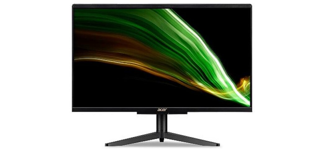 Günlük kullanımda ihtiyacınız olan her şey, Acer Aspire C22 hepsi bir arada bilgisayarda buluştu