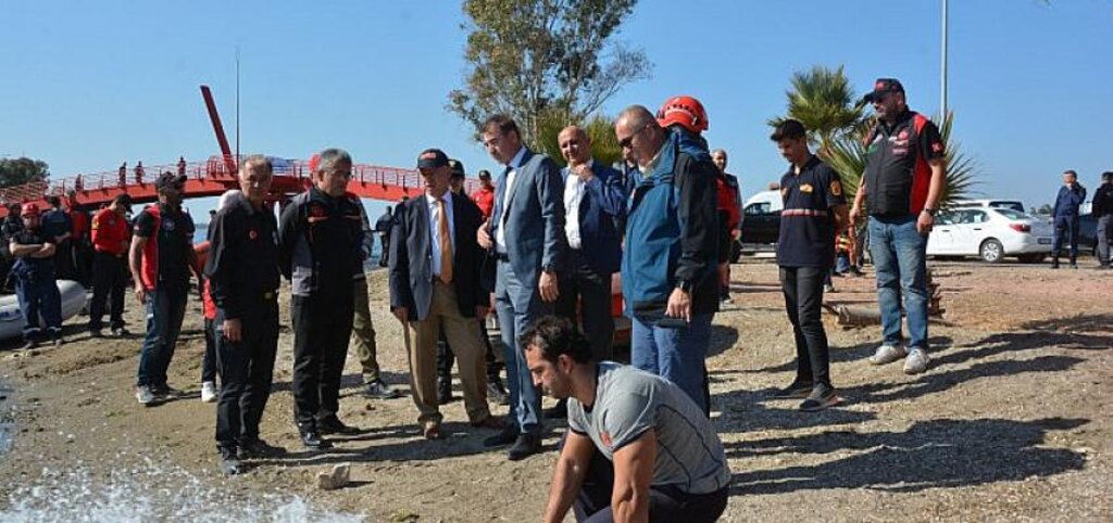 İzmir'de afet tatbikatı
