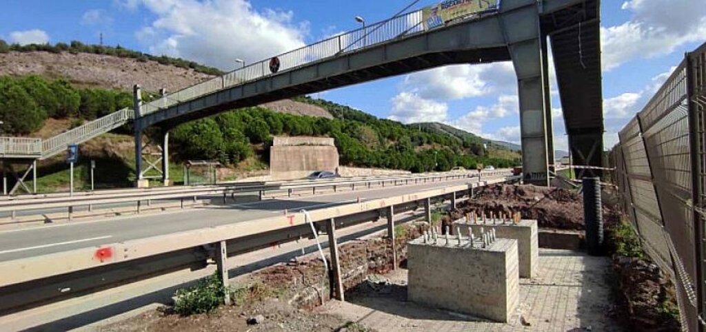 Körfez Şirinyalı'ya yeni yaya üstgeçidi