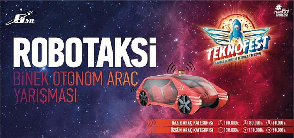 Otonom Sürüş Algoritmaları Robotaksi Binek Otonom Araç Yarışmasında Yazılıyor