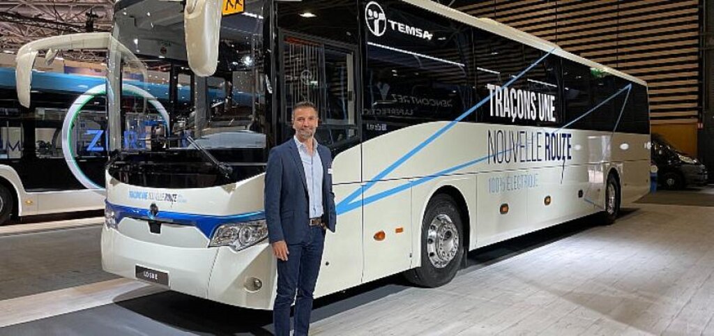 TEMSA, iki elektrikli aracını Fransa’da tanıttı