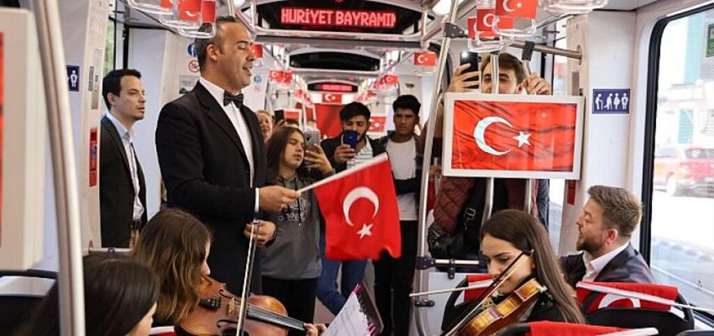 UlaşımPark'tan Cumhuriyet tramvayı
