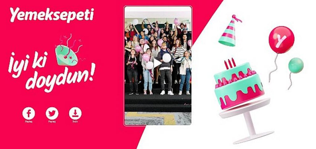 Yemeksepeti, Kullanıcılarının Doğum Günlerini İsimlerine Özel Videolarla ve Orman Hediye Ederek Kutluyor