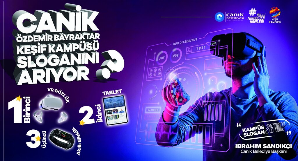 Başkan Sandıkçı: “Canik’te teknoloji okuryazarı bir nesil yetişiyor”