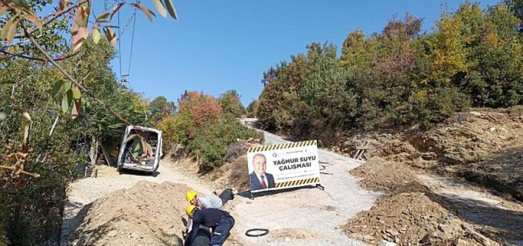 ASAT'tan İbradı'da yağmur suyu çalışması