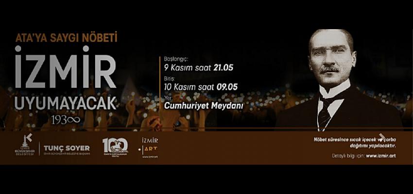 Bu gece İzmir uyumayacak