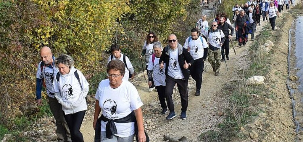 Doğa yürüyüşündeAta’yı andılar