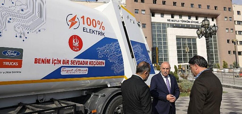 Elektrikli Kamyon Keçiören’de Teste Girdi