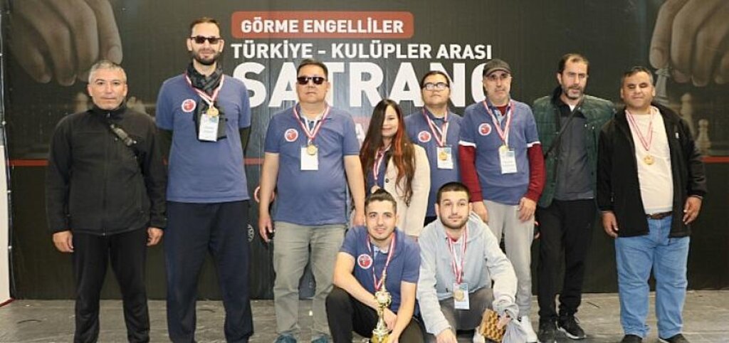 Görme Engelliler Türkiye Satranç Şampiyonası Kocaeli'de düzenlendi