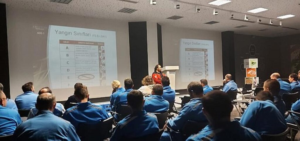 İtfaiyeden Posco Assan'a İRAP kapsamında eğitim