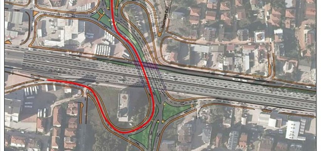 Kocaeli Körfez Kaşkaldere Kavşağına yeni düzenleme