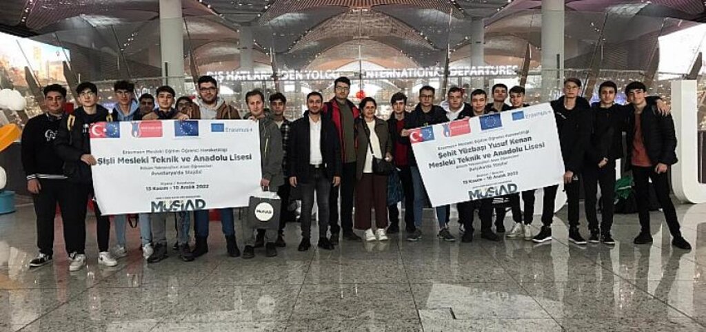 Meslek Lisesi Öğrenciler, MÜSİAD İle Avrupa'da Staj Hareketliliğine Katılıyor