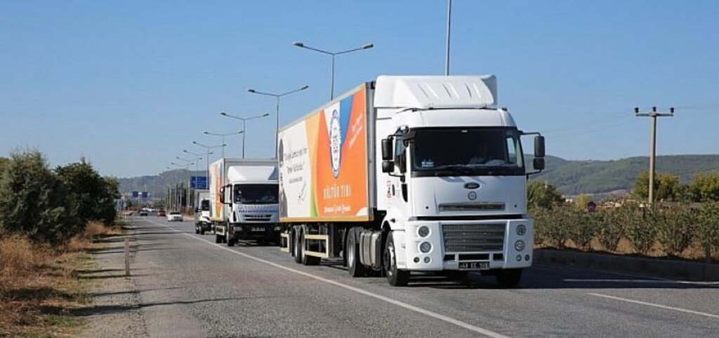 Muğla Büyükşehir Kültür Tırı hizmet için yollarda