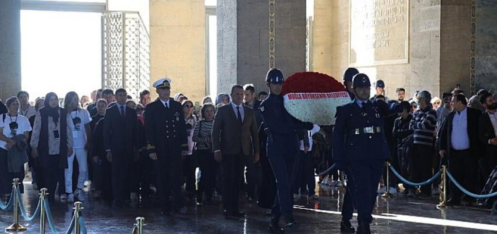 Muğlalı Kadınlar Ata’ya Saygı İçin Anıtkabir’de