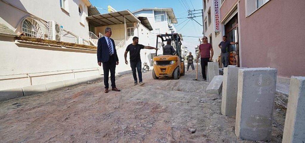 Sarnıç’ın yolları yenileniyor