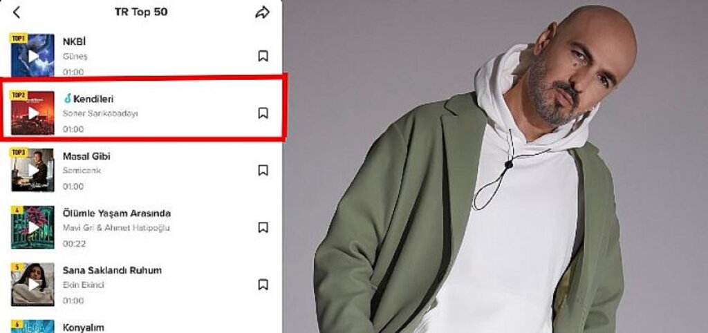 Soner Sarıkabadayı Tiktok'ta Trendlerde