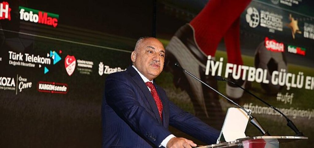 TFF Başkanı Mehmet Büyükekşi, Uluslararası Futbol Ekonomi Forumu'nda konuştu