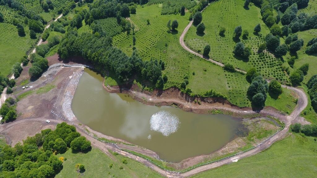 ORDU’YA 61 GÖLET İNŞA EDİLDİ