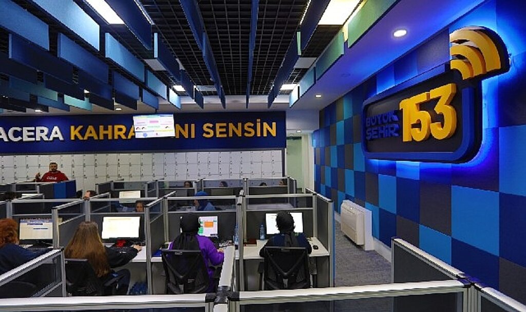 Alo 153'den 1 milyon 205 bin kişiye hizmet