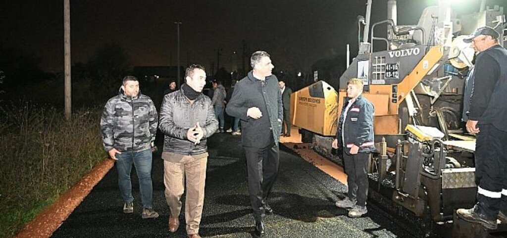 Başkan Kocaman Gece-Gündüz Sahada