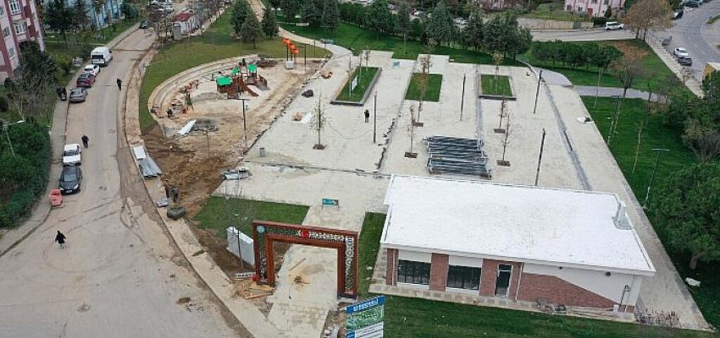 Çayırova'daki dev parkta ilerleme yüzde 85