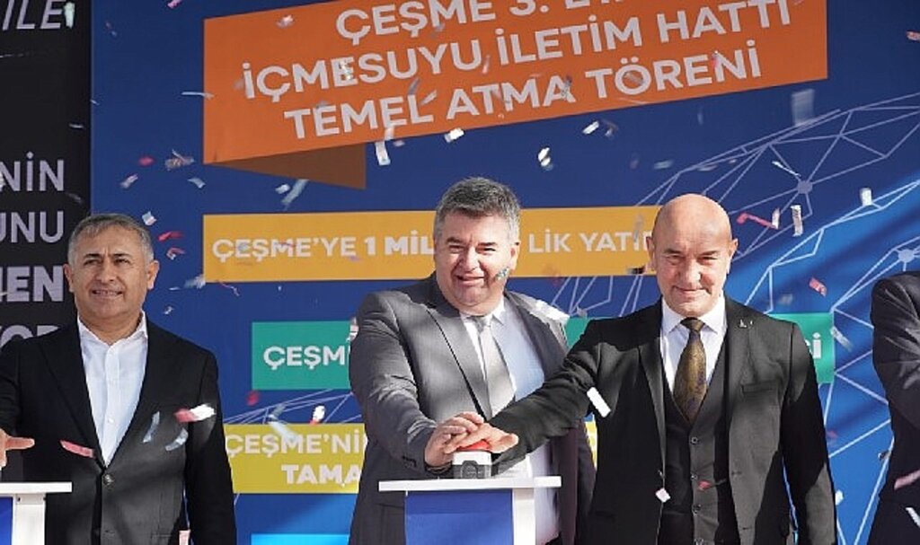 Çeşme tarihinin en büyük projesi; 1 Milyar TL'lik yatırım ile Çeşme'nin İçmesuyu Sorunu Çözülüyor!