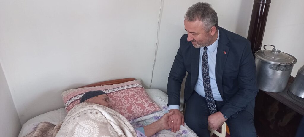 Başkan Topaloğlu’ndan Hasta Ziyaretleri.