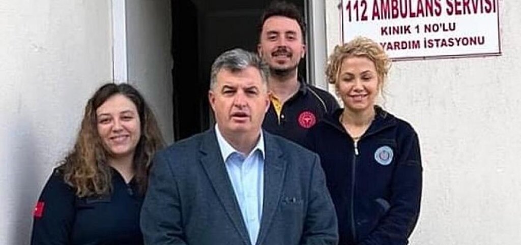 Doktor Başkan Meslektaşlarının Yanında