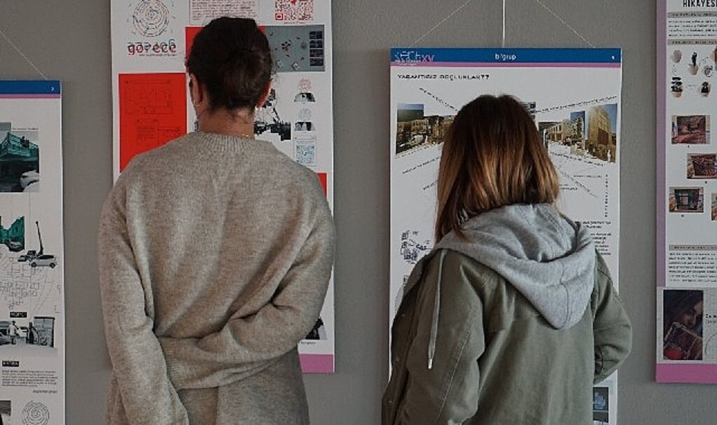 Kent Düşleri Atölyeleri Sergisi Okan'da